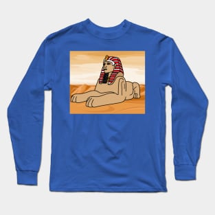 Egypt Sphinx Pharaopyramides Timeless Long Sleeve T-Shirt